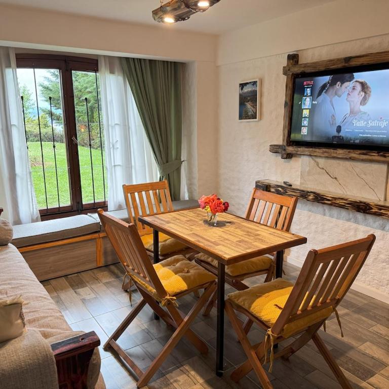 Departamento con vista al lago cerros y parque - Apartamento Loft de 1 dormitorio - 29