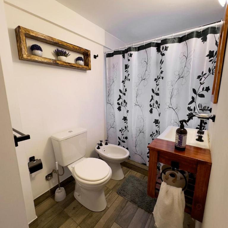 Departamento con vista al lago cerros y parque - Apartamento Loft de 1 dormitorio - 39