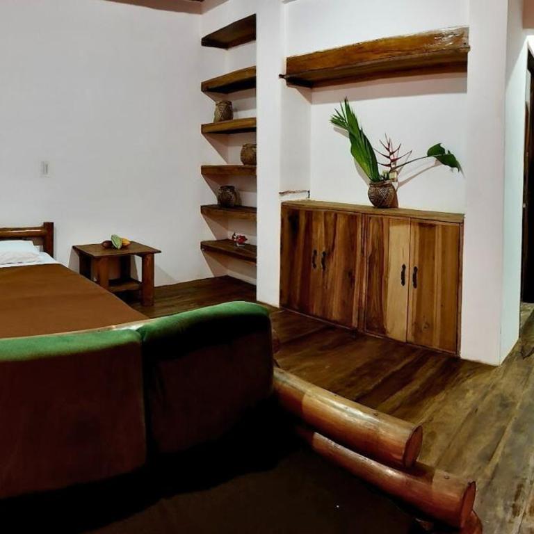 Green Lodge - Ayampe - Habitación Deluxe - 1 cama grande - 1