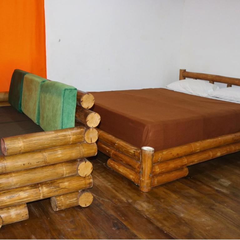 Green Lodge - Ayampe - Habitación Deluxe - 1 cama grande - 2