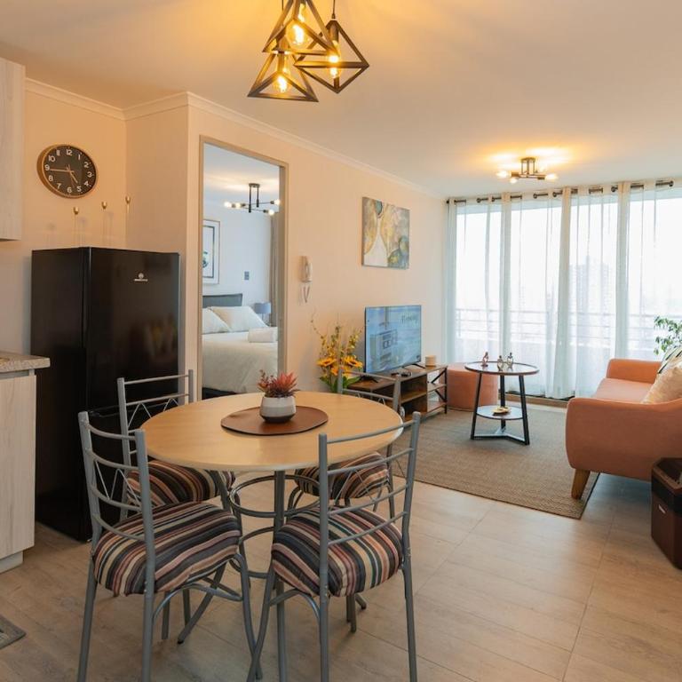 Departamento, Centro Concepción con Estacionamiento - Two-Bedroom Deluxe Apartment with Balcony - 18