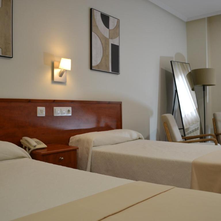 Apartahotel FC Catedral - Habitación Doble - 2 camas - 1