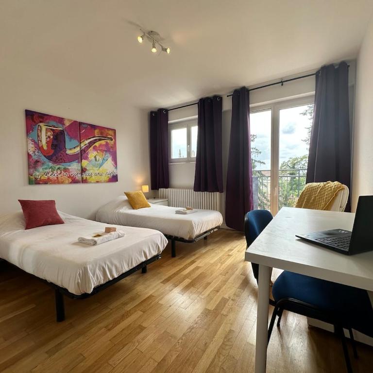 M Lorry Pop Art 3 chambres avec balcons proche Metz - Appartement 3 Chambres - 23