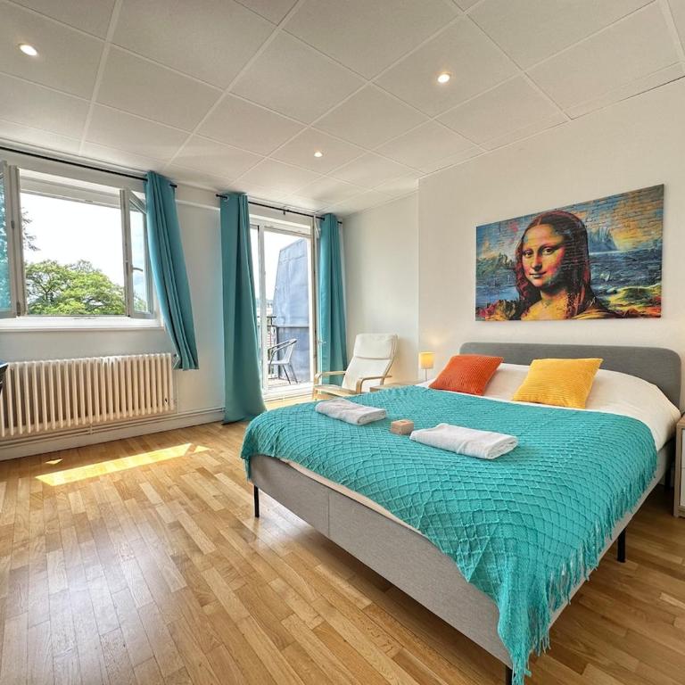 M Lorry Pop Art 3 chambres avec balcons proche Metz - Appartement 3 Chambres - 26