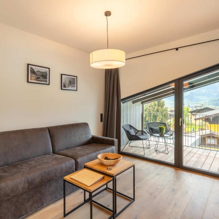 Emma Deluxe Aparthotel, Aircondition, ganzjährig beheizter Außenpool & Skibus direkt vor der Tür - Apartment mit 2 Schlafzimmern (6 Erwachsene) - 7