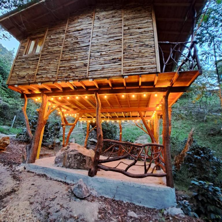 Ana Lucia-Casa del arbol - Habitación Doble con baño privado - 2 camas - 10