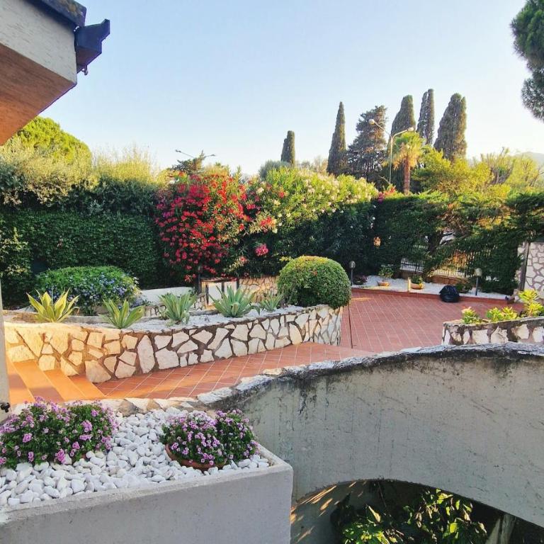 Villa Domus Dea Mondello - Apartment mit 1 Schlafzimmer und Poolblick - 20