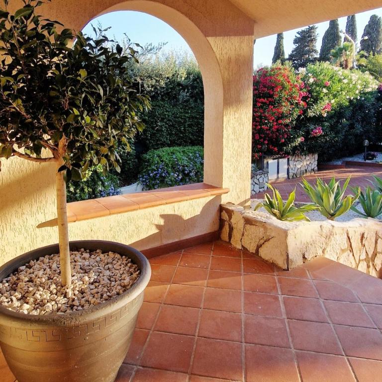 Villa Domus Dea Mondello - Apartment mit 1 Schlafzimmer und Poolblick - 22
