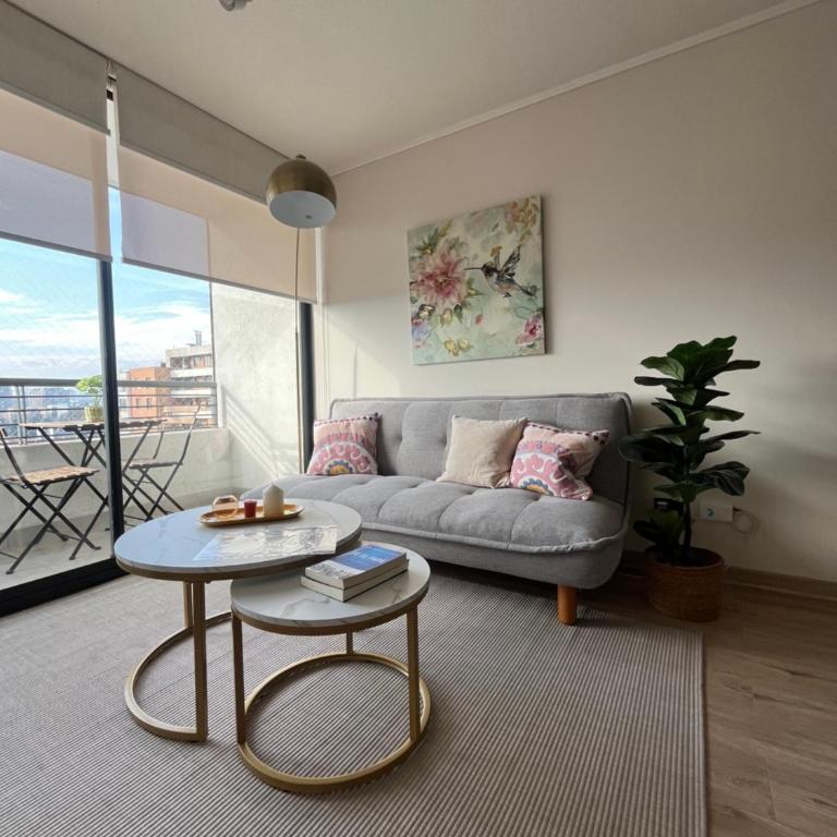 Hermoso Depto en Ñuñoa 1D 1B, Gran Vista - One-Bedroom Apartment - 15