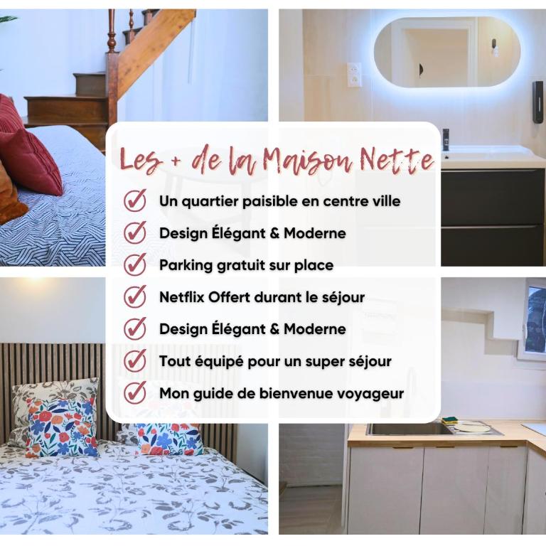 La Maison nette, calme, parking, 6 min a gare - Haus mit 1 Schlafzimmer - 26