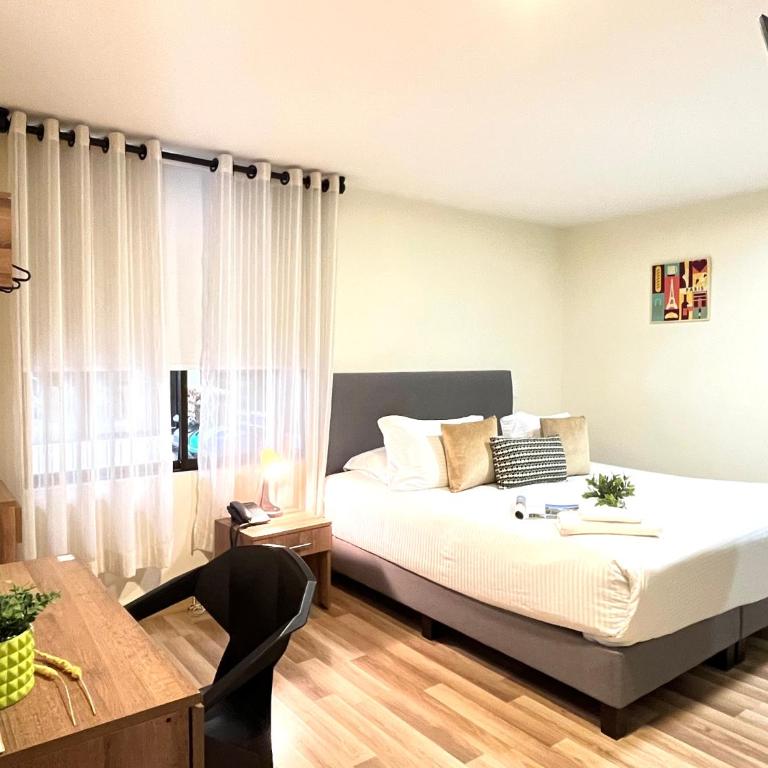 Terraza Hotel Bogota - Habitación Deluxe - 1 cama grande - 1
