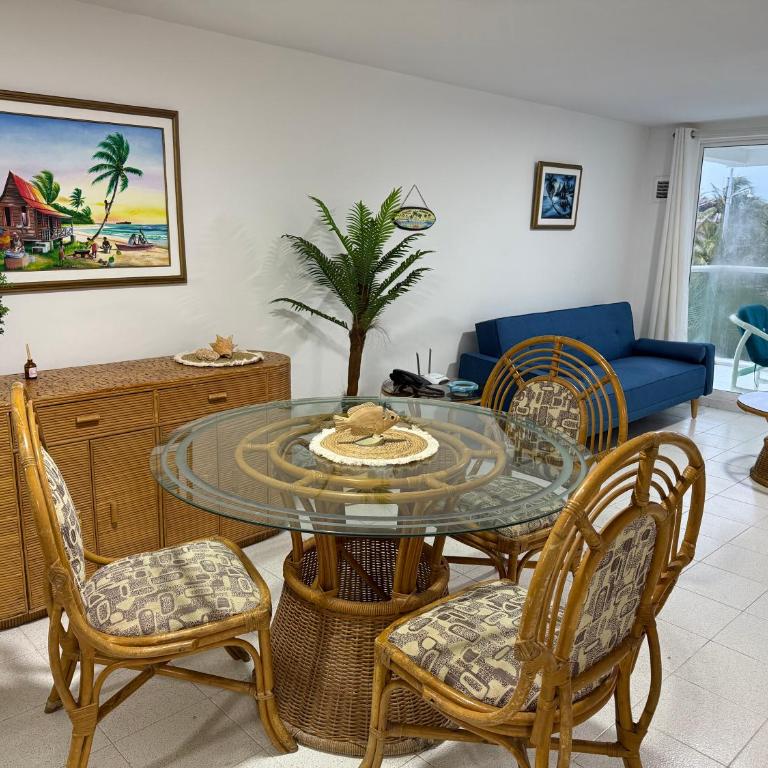 San Andrés espectacular apto frente al mar, WI-FI - Apartamento de 2 dormitorios con balcón y vistas al mar - 4