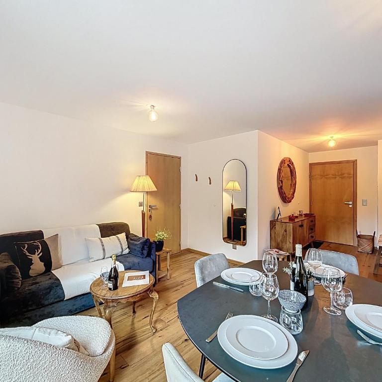 Charmant appartement à Combloux près des pistes avec parking - Appartement 1 Chambre - 12