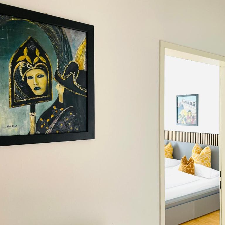 APSTAY City Center I Parking I Self Check-in - Deluxe Apartment mit 1 Schlafzimmer und Stadtblick - 21