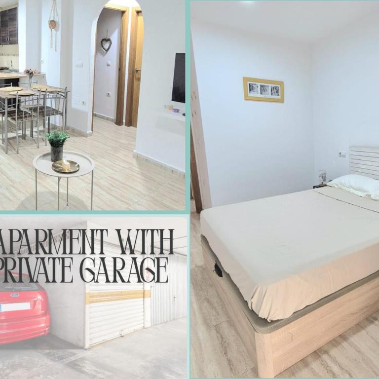 Cozy apartment with private parking near center and beach - Apartamento de 2 dormitorios con balcón - 2