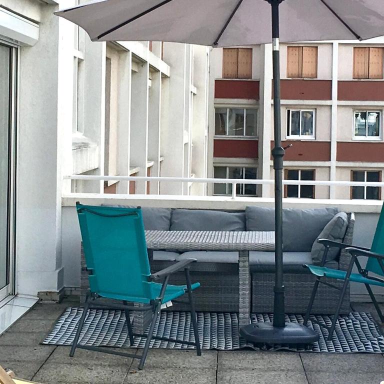 Charming Studio with terrasse - 1BP2P - Eiffel Tour - Appartement 1 Chambre - 24