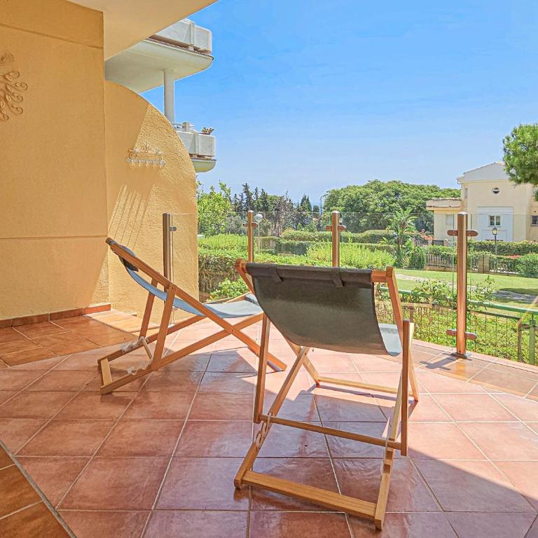 2 bed garden apartment Las Mimosas Cabopino - Apartamento de 2 dormitorios con vistas al jardín - 3