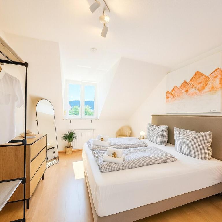 La Maison Marie inkl Oberstaufen PLUS - Apartment mit 2 Schlafzimmern und Bergblick - 17
