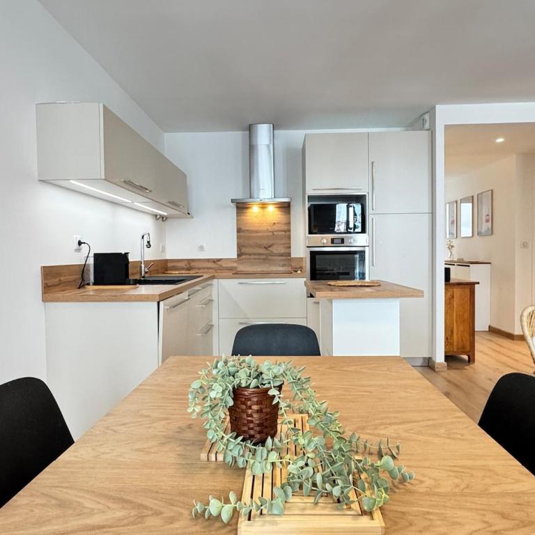 Plein centre Bel apt 3pièces de 70m2 pour 6 pers - Two-Bedroom Apartment - 21