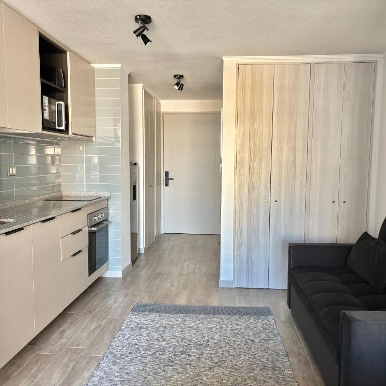 Studio Movistar Arena Santiago I Metro Toesca - Apartamento de 1 dormitorio - 12