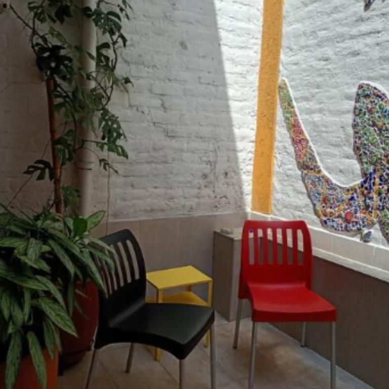 Cali salsa y rumba ,casa de los perezosos - Habitación Doble - 2 camas - 7