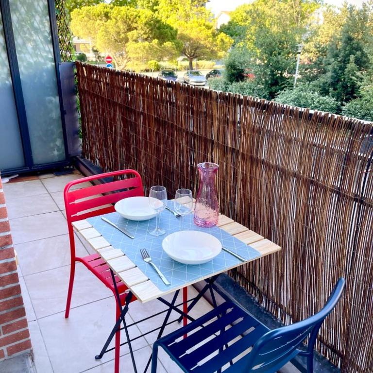 Joli studio, bassin d'Arcachon, parking privé, balcon - Apartamento de 1 dormitorio - 6