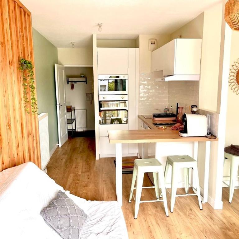 Joli studio, bassin d'Arcachon, parking privé, balcon - Apartamento de 1 dormitorio - 8