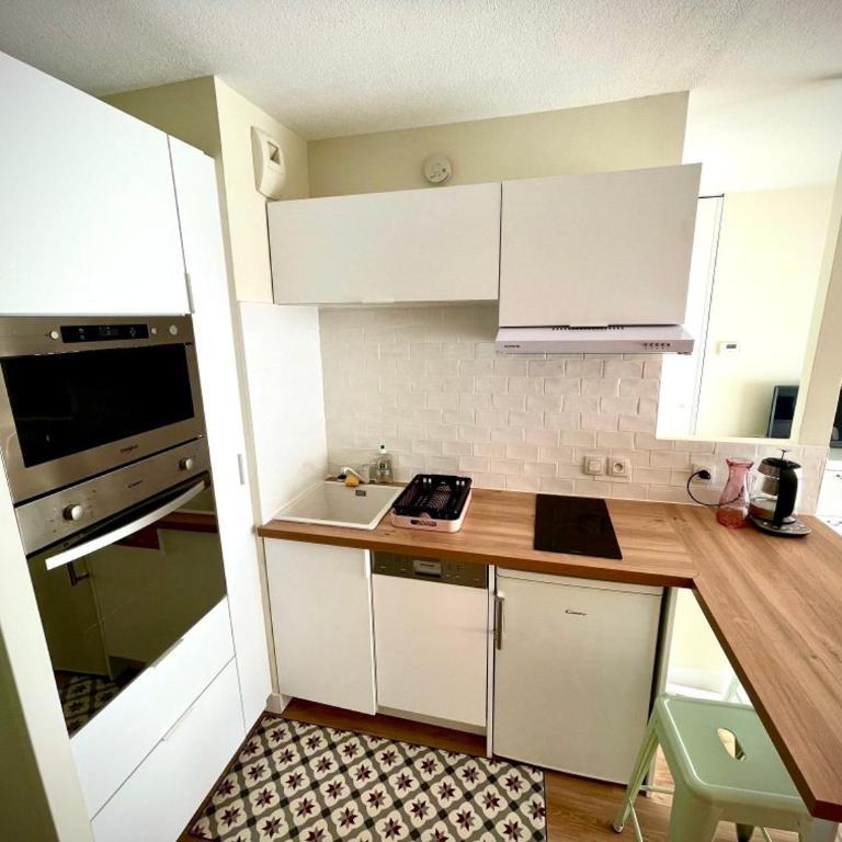 Joli studio, bassin d'Arcachon, parking privé, balcon - Apartamento de 1 dormitorio - 9