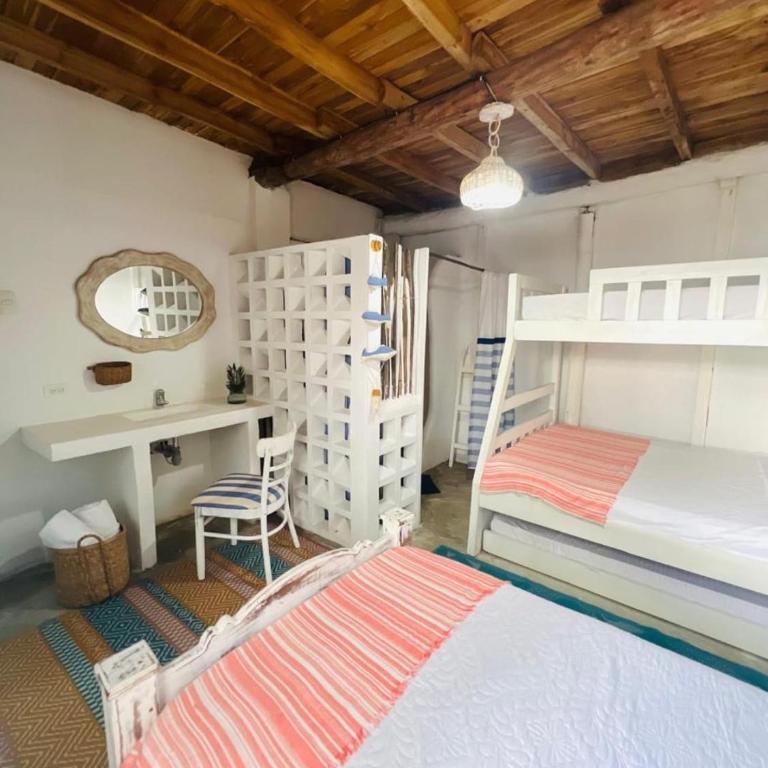 Mio Mio Beach - Habitación Familiar con baño privado - 1