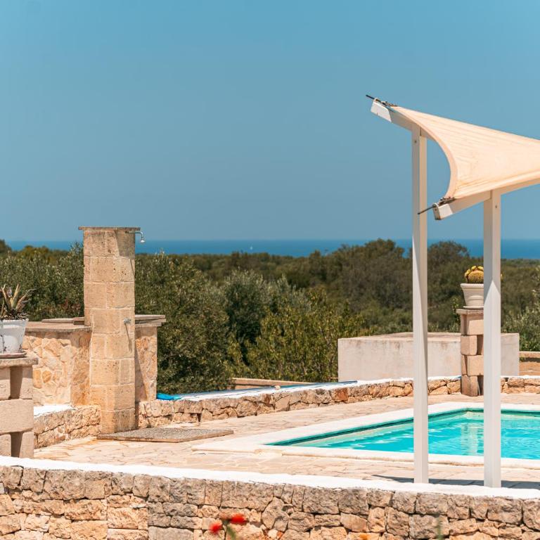 HelloAPULIA - Trulli di Leo - Private Pool, Sea View and Pet-Friendly Garden - Villa con Piscina Privata - 1