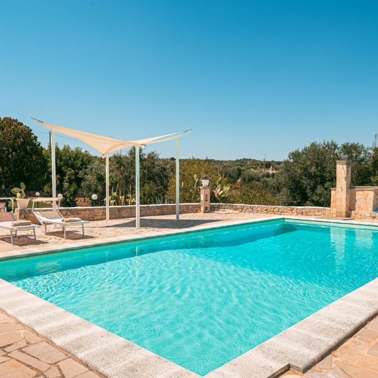 HelloAPULIA - Trulli di Leo - Private Pool, Sea View and Pet-Friendly Garden - Villa con Piscina Privata - 12