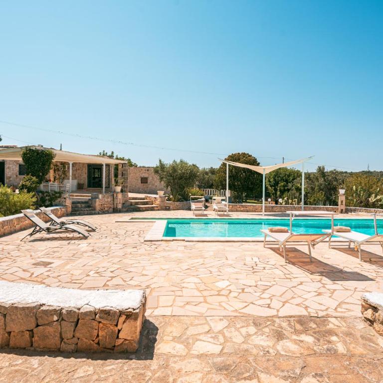 HelloAPULIA - Trulli di Leo - Private Pool, Sea View and Pet-Friendly Garden - Villa con Piscina Privata - 25