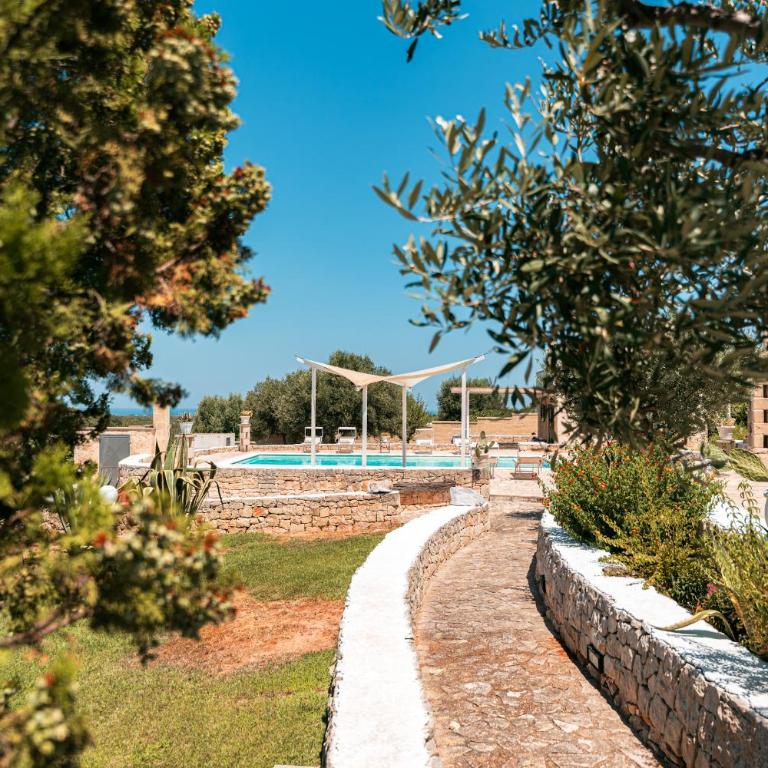 HelloAPULIA - Trulli di Leo - Private Pool, Sea View and Pet-Friendly Garden - Villa con Piscina Privata - 11