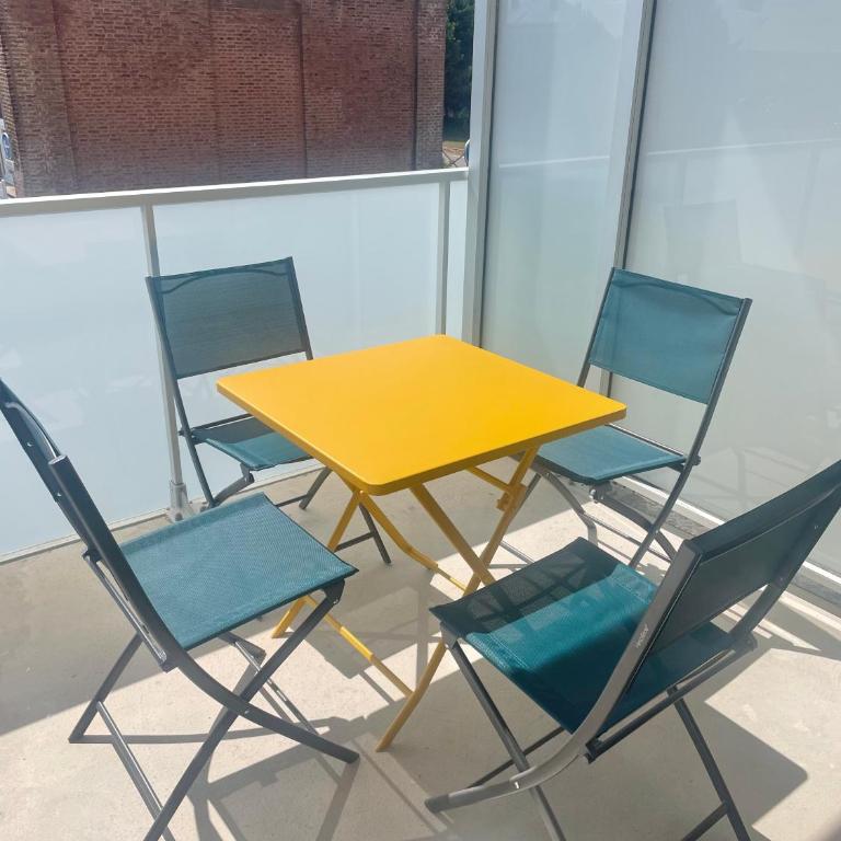 Capucine - Bel appart bohème à deux pas de la plage de Berck - One-Bedroom Apartment with Balcony - 3
