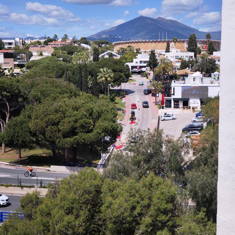 Bright & Cozy studio in the center of Puerto Banus, pool and terrace. - Apartment with Mountain View - 17