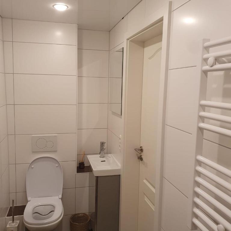 Ruhige 80 m2 Duplexwohnung mit Garten, 2 Bädern und Parkplatz nahe Innenstadt - Two-Bedroom Apartment - 18