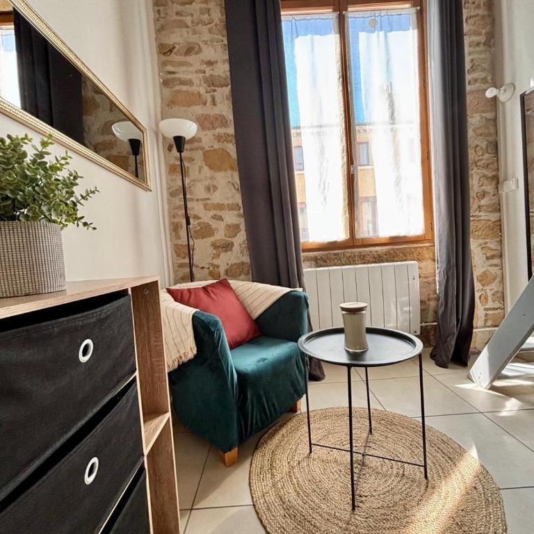 Urban'Mezza Spot - Lyon Valmy - Wi-Fi & Metro - Monolocale su 2 Livelli - 16