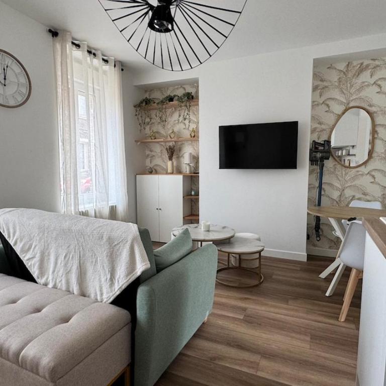 Le Refuge Urbain - Apartment mit 2 Schlafzimmern - 1
