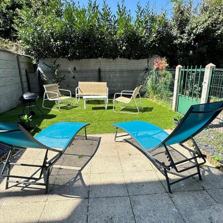 Le Refuge Urbain - Apartment mit 2 Schlafzimmern - 18
