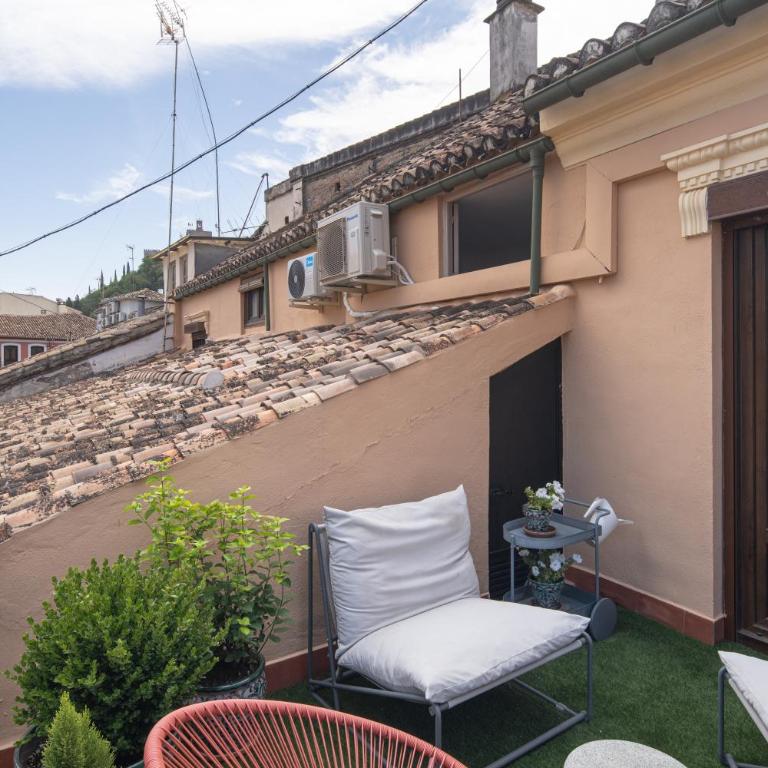 ÁTICO SALVIA - Terraza Centro Albaicín - TheGallery - Two-Bedroom Apartment - 12
