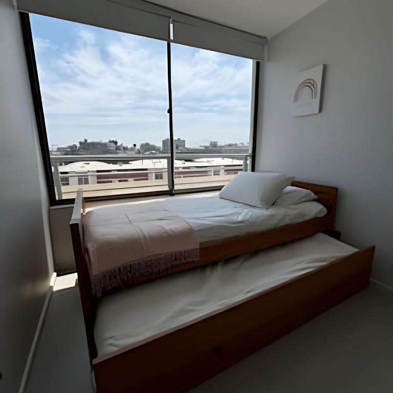 Depto Céntrico + Metro • 2D / 1B • 4 Pax - Apartamento de 2 dormitorios con vistas al jardín - 27