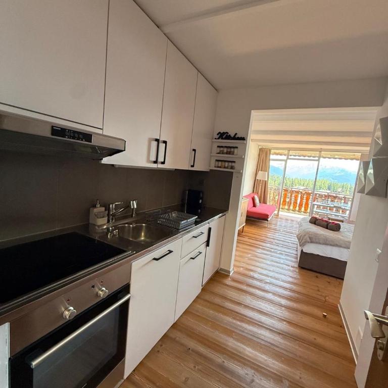 Studio avec vue Alpes - Spa, piscines & parking privé à l'Hôtel de l'Etrier - Appartement 1 Chambre - 14