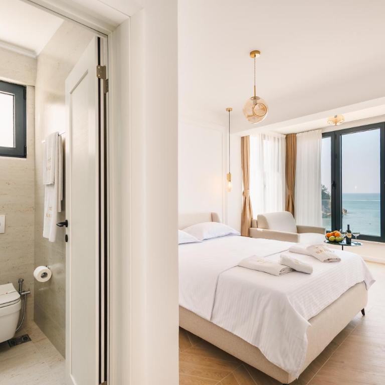 Hotel Navis - Deluks Dvokrevetna Soba sa Bračnim Krevetom i Pogledom na More - 16
