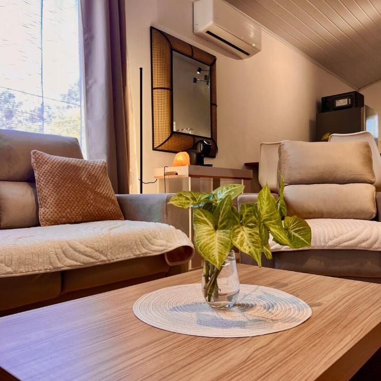 Secreto La Paloma Cabaña Boutique con Jacuzzi y Domo - Two-Bedroom Apartment - 18