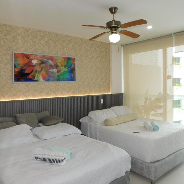 Apartamento Morros 3 Cartagena, Piscina Playa y Mar - One-Bedroom Apartment - 16