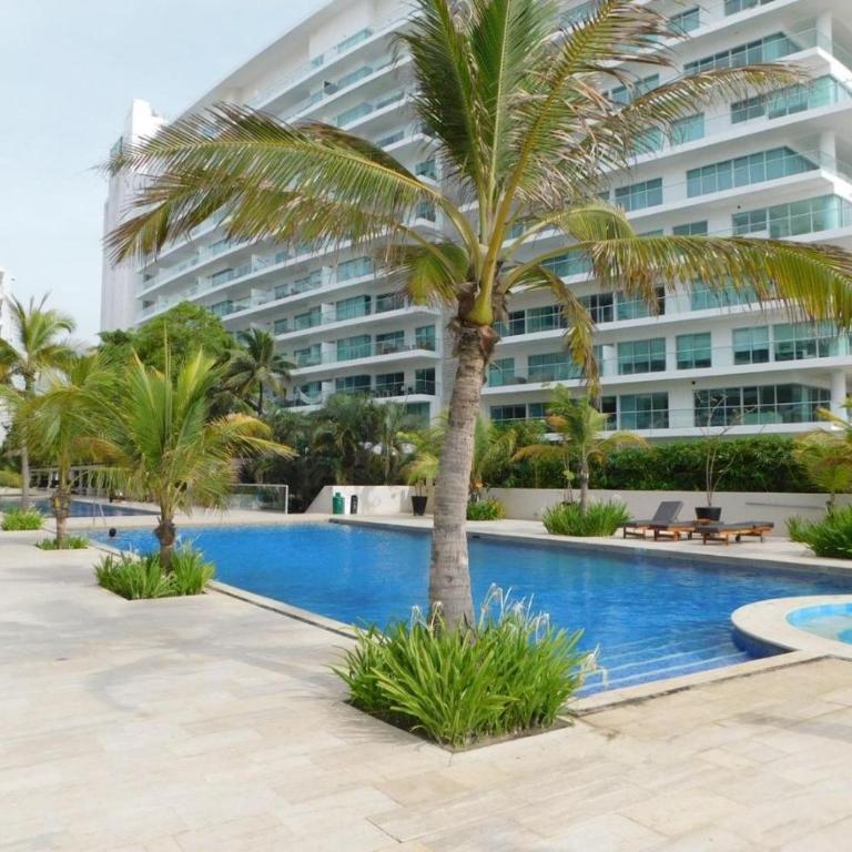 Apartamento Morros 3 Cartagena, Piscina Playa y Mar - One-Bedroom Apartment - 25