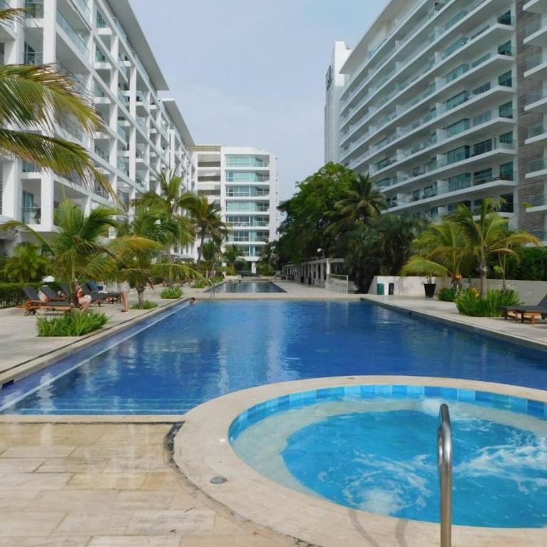 Apartamento Morros 3 Cartagena, Piscina Playa y Mar - One-Bedroom Apartment - 30