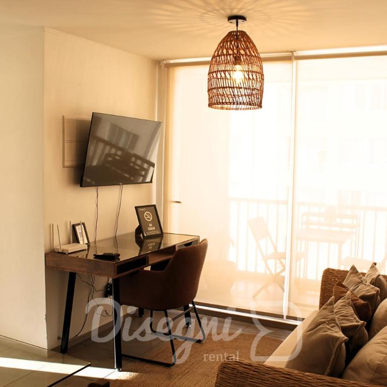 Departamento Central Copiapo, 6 personas, 2 habitaciónes Disegni 09 - Apartamento de 3 dormitorios con balcón - 1