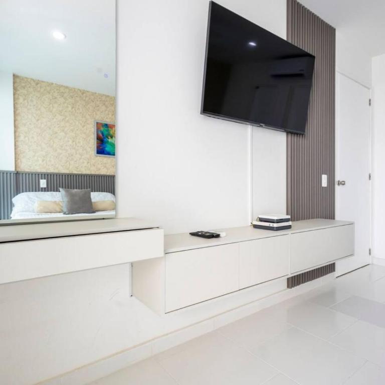 Apartamento Morros 3 Cartagena, Piscina Playa y Mar - One-Bedroom Apartment - 18