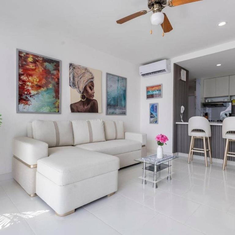 Apartamento Morros 3 Cartagena, Piscina Playa y Mar - One-Bedroom Apartment - 2